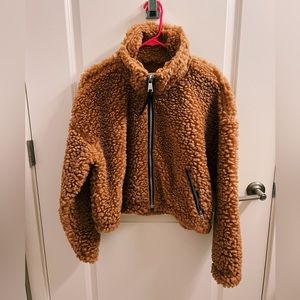 SOLD - NWT Abercrombie Sherpa Jacket